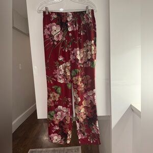 Gucci Bloom Silk Pants